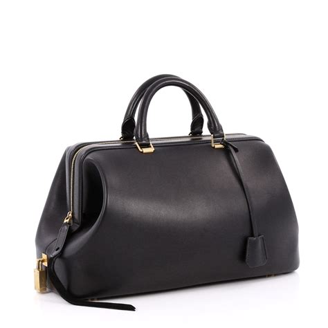 celine frame bag black